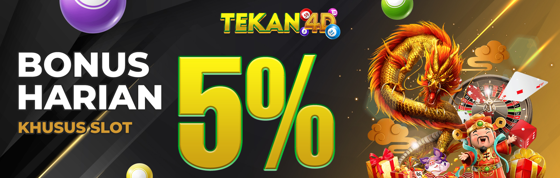 BONUS HARIAN 5%